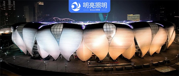 場館外墻亮化顏值爆表的背后藏著什么黑科技？
