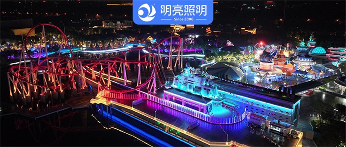 燈光秀是如何助我亮出游樂園的？
