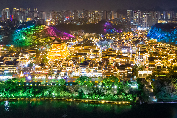 低成本的景區(qū)燈光亮化，一樣有人氣！