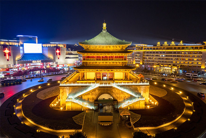 天吶！古建筑亮化夜景竟然這么漂亮