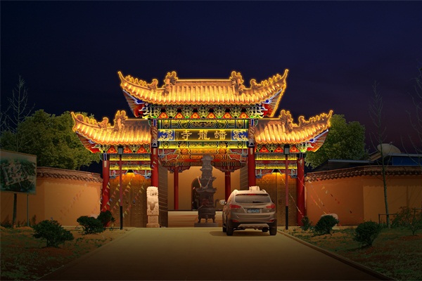 古建筑亮化設(shè)計(jì)怎么才能讓人眼前一亮？