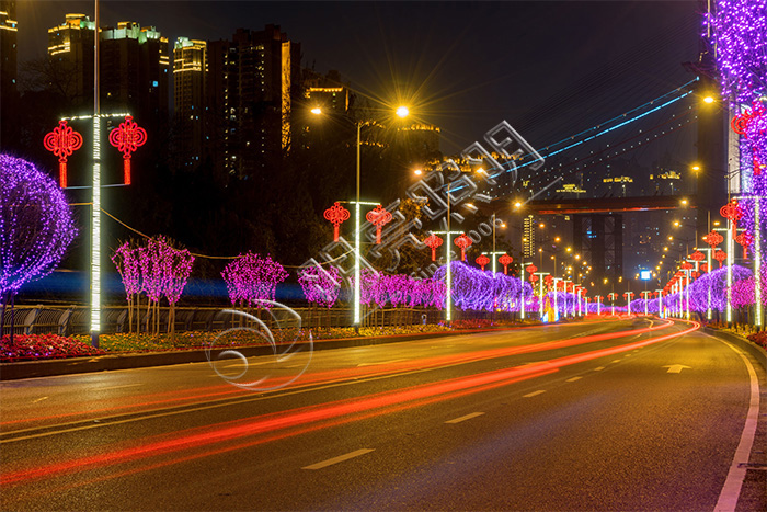 道路樹(shù)木亮化