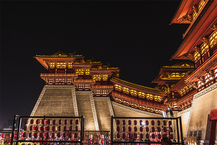 洛陽(yáng)應(yīng)天門(mén)燈光亮化